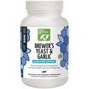 Len prírodné Pet Brewer kvasinky a cesnak Chewables - All-Natural Flea & Tick Prevencia pre psy - obohatené s B vitamíny - podporuje zdravú pokožku a pokožku - 300 Počet tabliet