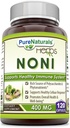 Pure Naturals Noni - 400mg kapsuly - 120 kapsúl