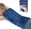 Comfytemp extra veľký mikrovlnný ohrievač na úľavu od bolesti chrbta, 12"x23" 3.7 LB Moist Heat Pad for Neck Plece, Kŕče, Fyzikálna terapia Mothers Day Dary pre bolesti, kĺby