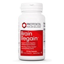 Protokol Brain Regain - Podpora mozgu* - s Fosfatidylserín - Brain Health Supplement* - Cievne zdravie - 90 Veg Caps