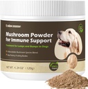 Psie gardy pre Ťarbavy & Bumps doplnok - Turecko chvost huba prášok pre psy Lipoma liečba - Buddy Immune Support & More Energy with Lion
