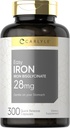Carlyle Easy Iron Supplement for Women and Men 28mg 