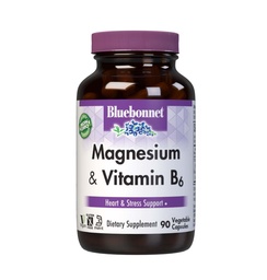 Bluebonnet Nutrition Magnézium & B6 