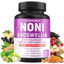 Noni Kapsule s Boswellia, White Willow Bark, Turmerica, Ginger Root a ďalšie - 90 Kapsule od 3 mesiacov