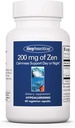 Allergy Research Group 200 mg Zen - GABA L-Theanine Supplement, Natural Calm, Sleep & Relax Podpora pre ženy a mužov, Vezmite deň alebo noc pre relaxáciu a pokojné energie - 60 Vegetariánske kapsule