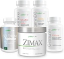 Premium Maximum Defense Value Kit: Táto 5 Premium Doplnky a vitamíny sada zahŕňa: Zimax, Selenium + Spirulina, Glutatión MT + Zinok, Vitamín D3 a C-Imm.