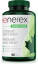 Bambusový kremík s citranom vápenatým - 180 Veggie Caps for Bone & Dental Health, Enhanced Hair, Skin & Nails Growth - Plant-Based Supplement, Bambusový extrakt a organický oxid kremičitý pre pohodu