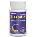 Spánková pomoc, Difenhydramín HCl 25mg, 220 Softgels - Pád Asleep Rýchlejší, Hlbší odpočinok, Non Habit-Forming
