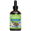 Pet Wellbeing močové zlato pre psy - Vet-formulované Multi-Herb močovej Tract Support - Bladder Health & Urinary System Wellness - Holistic Dog Supplement - Tekuté Formula 4 oz (118 ml)