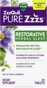Vicks, ZzzQuil Pure Zzzs Restorian Herbal Sleep Aid Tablets, 20 Počet