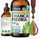 BIO KRAUTER Chanca Piedra Tinktúra - Prírodné obličky Zdravotná podpora Tekutina - Chanca Piedra Kamenné Breaker & Žlčník Čistenie Formula - Vegan, Alkohol & Bez cukru kvapky - 4 oz