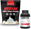 Myogenix Pečeň Podpora Supplement & Myolean Vanilla Swhey Protein 