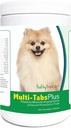 Zdravé plemeno Pomeranian Multi-Tabs Plus Žuvacie tablety 365 Počet