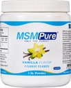 KALA ZDRAVIE MSMPure Vanilla Ochutené Coarse MSM Powder Flakes 