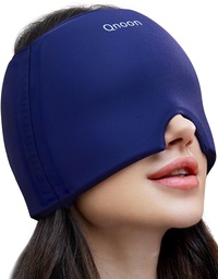 Migréna Relief Cap, Bolesť hlavy Relief Cap Maska Produkty, Chladenie Odorless gél Ice Head Wrap pre napätie, Stres, Hangover & Puffy Eyes