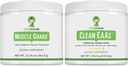 VitaMonk Muscle Guard & Clean EAA Bundle, HMB, EAA, vitamín D, horčík, 9 Essential Amino Acides for Muscle Growth, Recovery & Performance, Lemonade Flavor, Bez umelých sladidiel