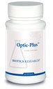 Biotiká Výskum Optic Plus Očné vitamíny a minerály podpora doplnok s luteínom a zeaxantínom, zdravé sietnice tkaniva a vízia 60 kapsuly