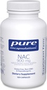 Pure Encapsulations NAC 900 mg - N-Acetyl Cysteine Amino Acid Supplement for Lung & Immune Support, Pečeň & Antioxidanty* - 120 Kapsule