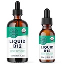 Vimergy USDA Organic B12 (115 ml) a (30 ml) Bundle