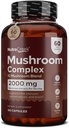Mushroom Complex | Cordyceps Mushroom, Reishi, Shiitake, Maitake and Lions Mane Supplement. A 10-Mushroom Supplement to Support Your Mind and Body | 180 Mushroom Capsules