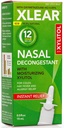 Xlear 12-Hour Natural Saline Nasal Decongestant Spray s Xylitolom a Oxymetazolínom, Instant Sinus Pressure and Congestion Relief for Kids and Adults 0,5 fl oz (Pack of 3)