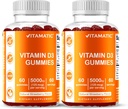 Vitamatický vitamín D3 Gummies 