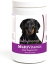 Zdravé plemeno Dachshund Multivitamín mäkké žuvačky pre psy 180 Počet