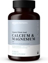 Elements - Organic Full Food Calcium & Magnézium, Vegan, Gluten Free, 90 tabliet