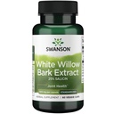 Swanson Maximálna sila White Willow Bark Extract-Promotes Joint Support & Muscle Relief-Štandardizovaný na 25% salicínu-Prírodný doplnok bez žalúdočnej dráždivosti (60 Veggie Caps, 500mg Každý)