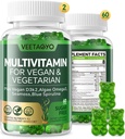 Vitamín D3 + K2-1000IU D3 90mcg K2 - Multivitamín pre vegetariánov a dospelých w/Algae Omega-3,Iron,Metyl B12,Seamos,Iodine for Bone,Huscle,Energy,Imunity Support-Bez cukru,Gluten-free,120 Počet