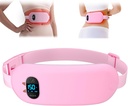FSA HSA vhodný prenosný vykurovací pad pre kremík, upgrade bezdrôtové elektrické obdobie rýchle vykurovanie pad pre bolesť chrbta úľava od bolesti Menstrual Belt 6 teplo 6 masáže režimy darčeky pre dievčatá jej priateľka ružová
