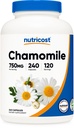 Nutricost harmanček 750mg, 240 Vegetariánske kapsule, 120 Servings - Non-GMO, Gluten Free