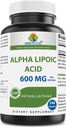 Brieofood Alpha Kyselina lipoová 600 mg na podanie - 240 kapsúl - Non- GMO, bez lepku