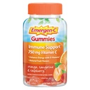 Emergen-C 750mg vitamín C Gummy pre dospelých, Imunita Gummy s B Vitamíny, bez lepidla, Orange, Tangerine a malinová chuť, Späť do školy Essentials - 45 Počet