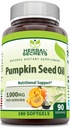 Bylinné tajomstvá Pumpkin Seed Oil 1000 Mg Supplement 