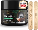 Sennasi 600 MG Shilajit Resin - Shilajit Supplement with Fulvic Acid & 85+ Trace Minerals for Energy, Imunity, Brain Power, 30 Grams