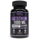 1000 mg Glutatión pre imunitnú podporu - 100 mg komplexu absorpcie - Redukované Lipozomálne Glutatiónové doplnky s Alfa Kyselina lipová - mozog booster, žiariaca koža, podpora pečene
