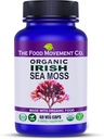 Irish Sea Moss, Organic Prebiotic Food, Viac ako 70 Stopové minerály, podporuje zdravú elimináciu, trávenie a imunitnú podporu 60 Vegetariánskych kapsúl