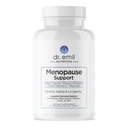 DR. EMIL NUTRITION Menopauza Doplnky pre ženy - Multi-Symptom Menopauza Relief for Hot Flash, nočné potenie a opuchy - Menopauza Podporné pilulky s Black Cohosh - 30 Day Supply