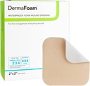 Dermarite Industries Derma Foam Non-Adhesive Pena Dressing, 2x2, 10 Počet