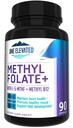 Dvojitá sila a najbioaktívny metylfolát! Unikátne formulované s najvyšším farmaceutickým stupňom Metylkobalamín (B12), Niacin, B1, B2 B6 pracuje synergicky pre maximálne výsledky-3 Mesiac dodávky