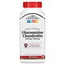 21. storočie GLUCOSAMINE & CHONDROITIN DOUBLE PEVNOSŤ 180 TABS