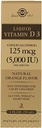Solgar Tekutý vitamín D3 125 mcg (5 000 IU) - 2 fl oz - Delicious, Prírodná Orange chuť - Pomáha udržiavať zdravé kosti a zuby - Imunitný systém Podpora - Gluten Free, Dairy Free, Košer - 59 Servis