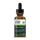 Gaia byliny Olive Leaf 1 Fl Oz, tekutý extrakt