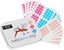 Moskinto Original Mosquito Ich Relief Patches for Kids & Adults, Bug Bite Patches Soothe Opuch & svrbenie, Anti Ich Bug Bite Relief, Suction Tool Alternative, Family Pack, 42 Count