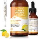 Vitamín D3 K2 Tekuté kvapky Lipozomálne 1000 IU D3 & 200 mcg K2 MK-7