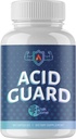Acid Guard - Plant-Based Digestive Supplement with Calcium Carbonate - Helps in Periody Acid Reflux - Podpora poruchy trávenia a pálenia záhy - 30-Deň dodávky - Paleo - Keto - 60 Ct