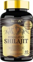 WXW Himalayan Shilajit Gummies, 60 gróf, čučoriedková príchuť, Podpora po tréningu zotavenie, imunitný systém, zažívanie, myseľ & pamäť, zdravé srdce, kognitívne schopnosti (1 fľaša, Gold Shilajit)