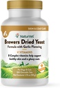 NaturVet Pivovary Sušené kvasinkové Formula s cesnakovou chuťou Plus vitamíny pre psy a mačky, žuvacie tablety, vyrobené v USA s globálne zdrojových zložiek 100 Počet