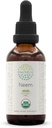 HerbEra Neem B60 Rastlinný extrakt bez obsahu alkoholu Tinktúra, koncentrované kvapalné kvapky Natural USDA Organic (Azadirachta Indica) Sušené Leaf (2 fl oz)